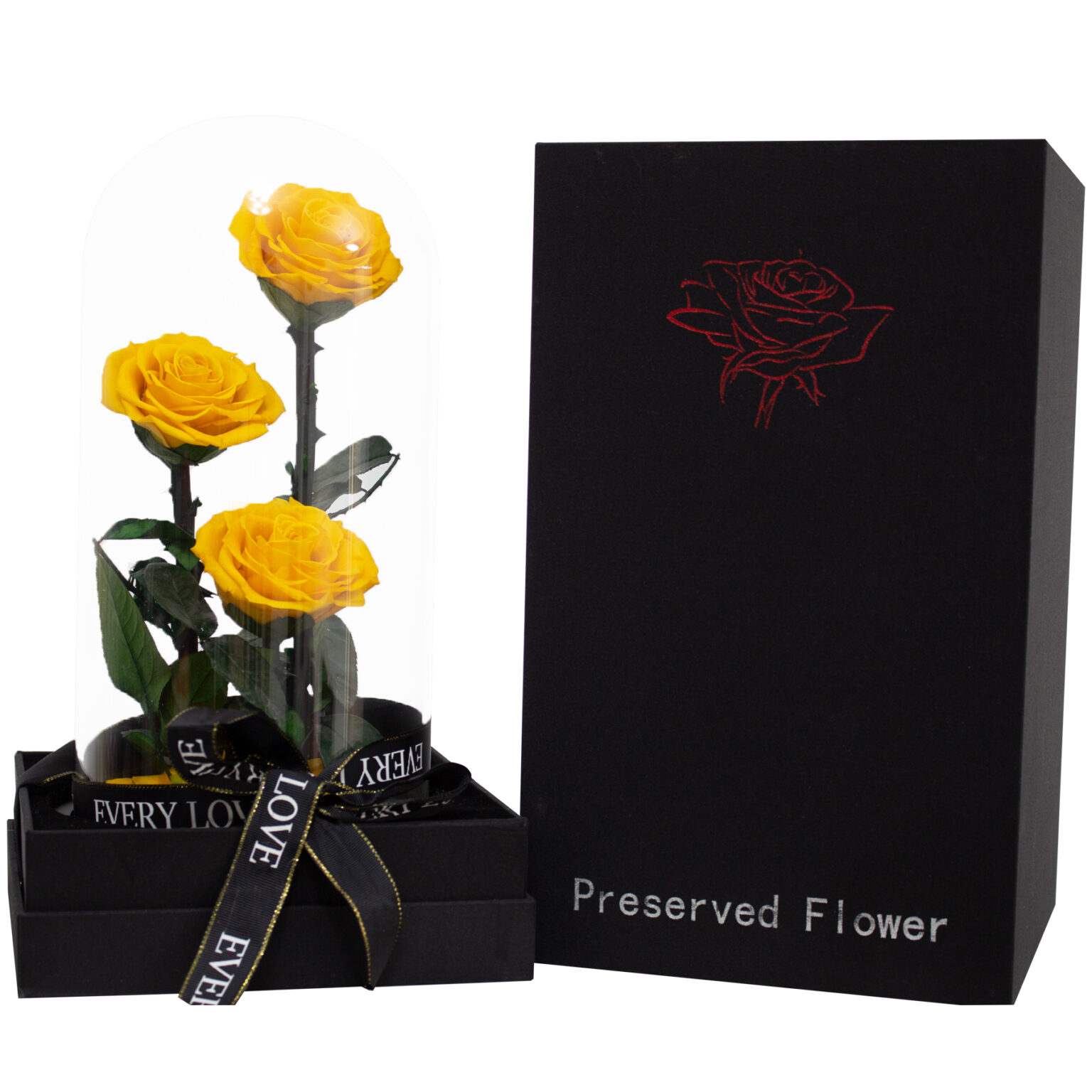 forever yellow triple - CityRose Flowers