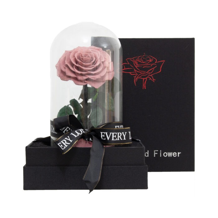 brown infinity rose single