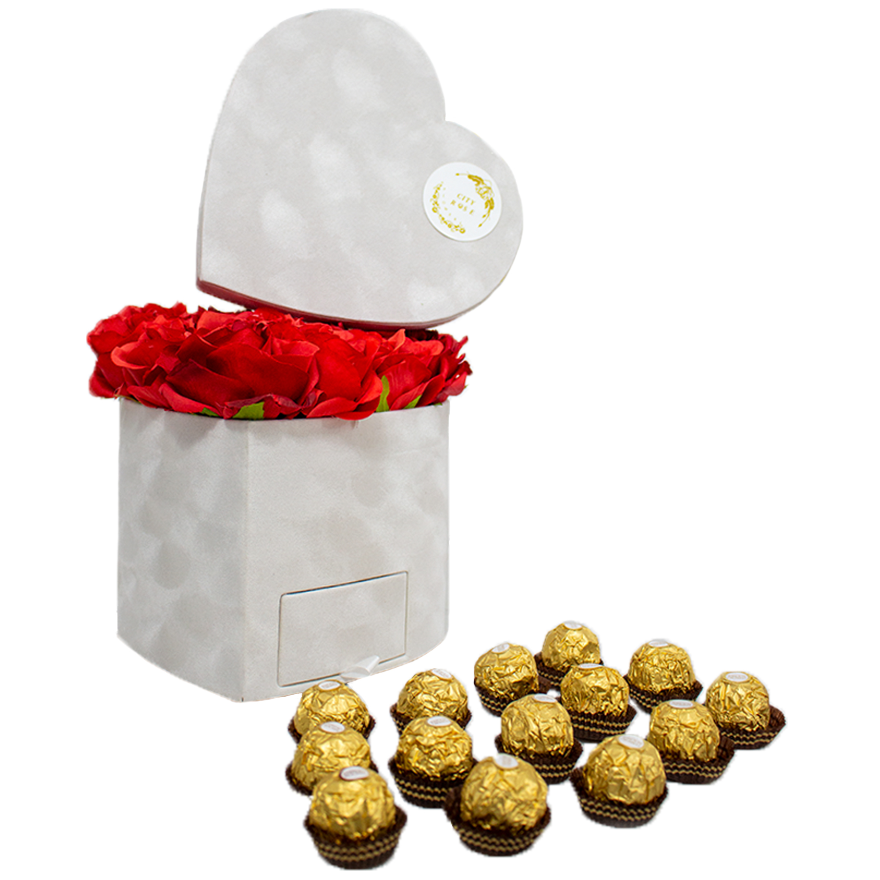 heart box red