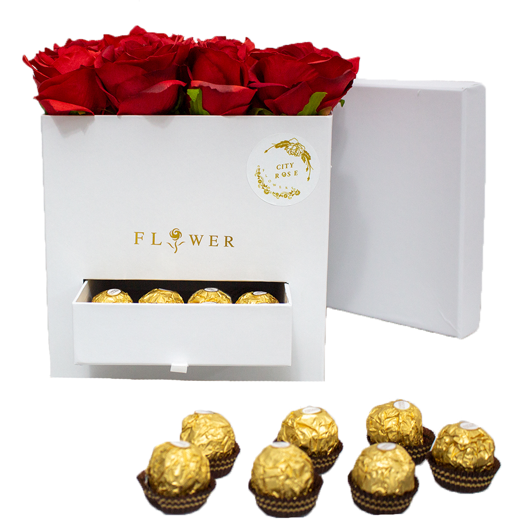 white lovly box