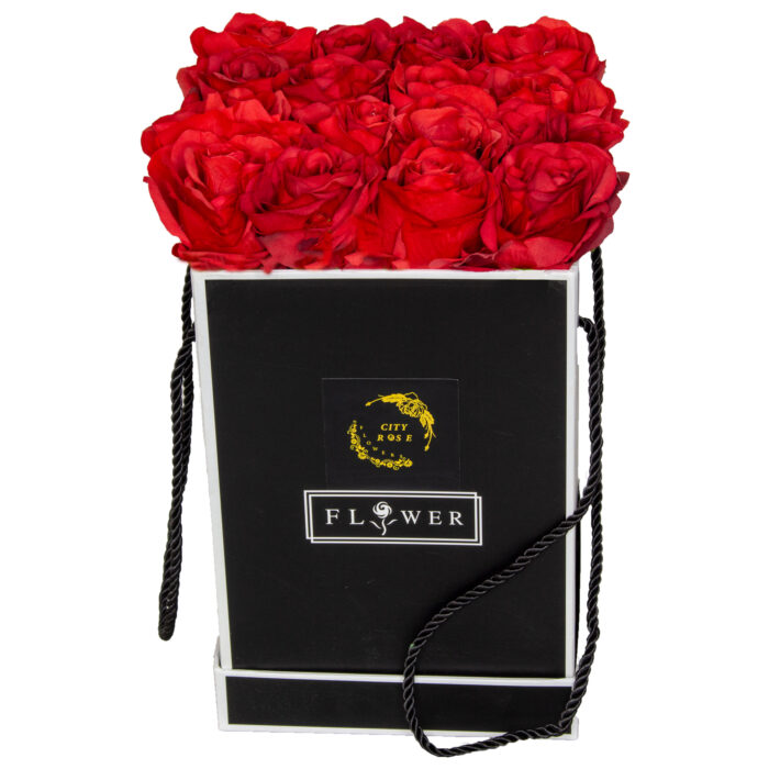 Black square box roses - Image 2