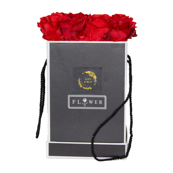 Black square box roses - Image 3